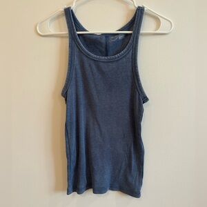 Blue tank top